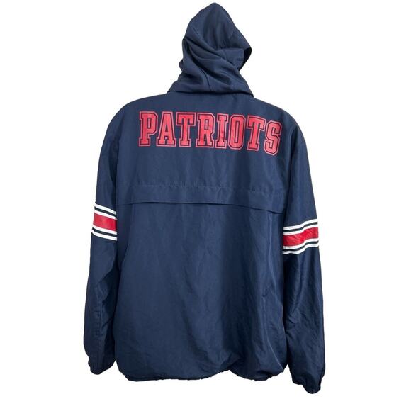 New England Patriots Victoria's Secret PINK Hoodie Sz Small Pullover Jacket Navy - Picture 2 of 11